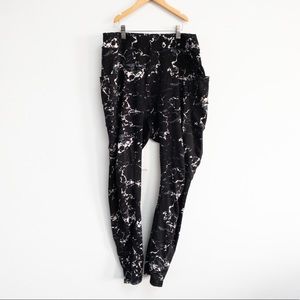 Marble Leggings with pockets